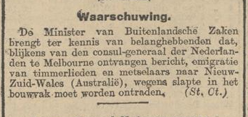 Waarschuwing