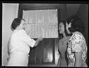 Chinese community at Burwood, 30 March 1942