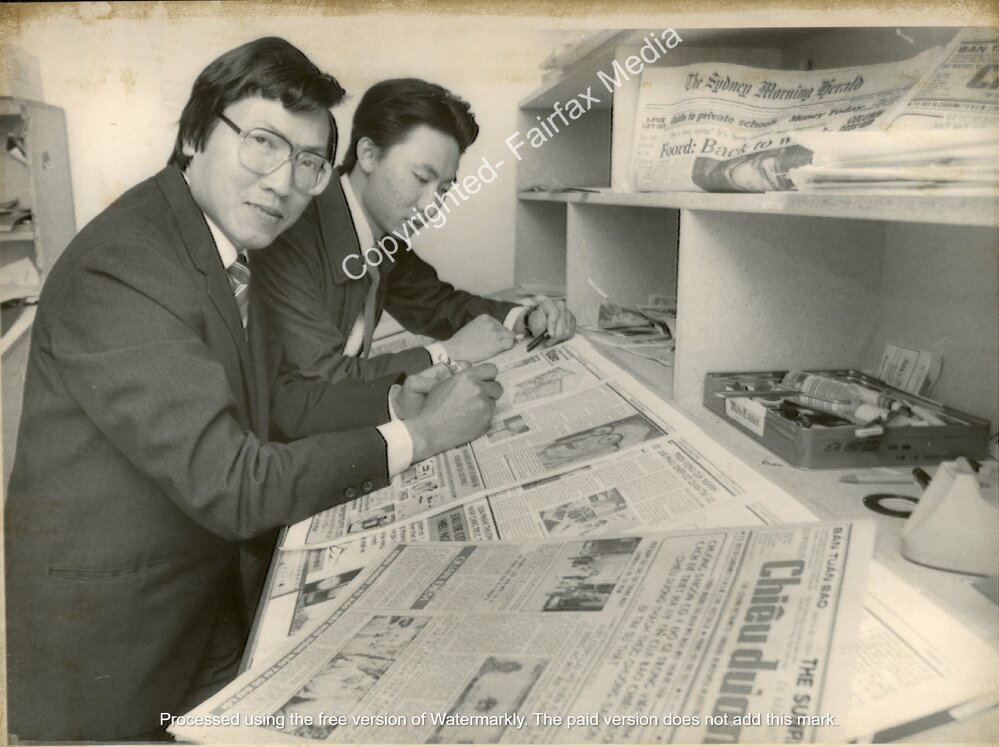 The office of the Sunrise Newspaper in Cabramatta