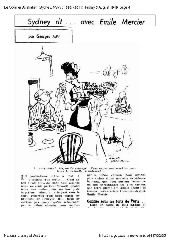 Mercier cartoons