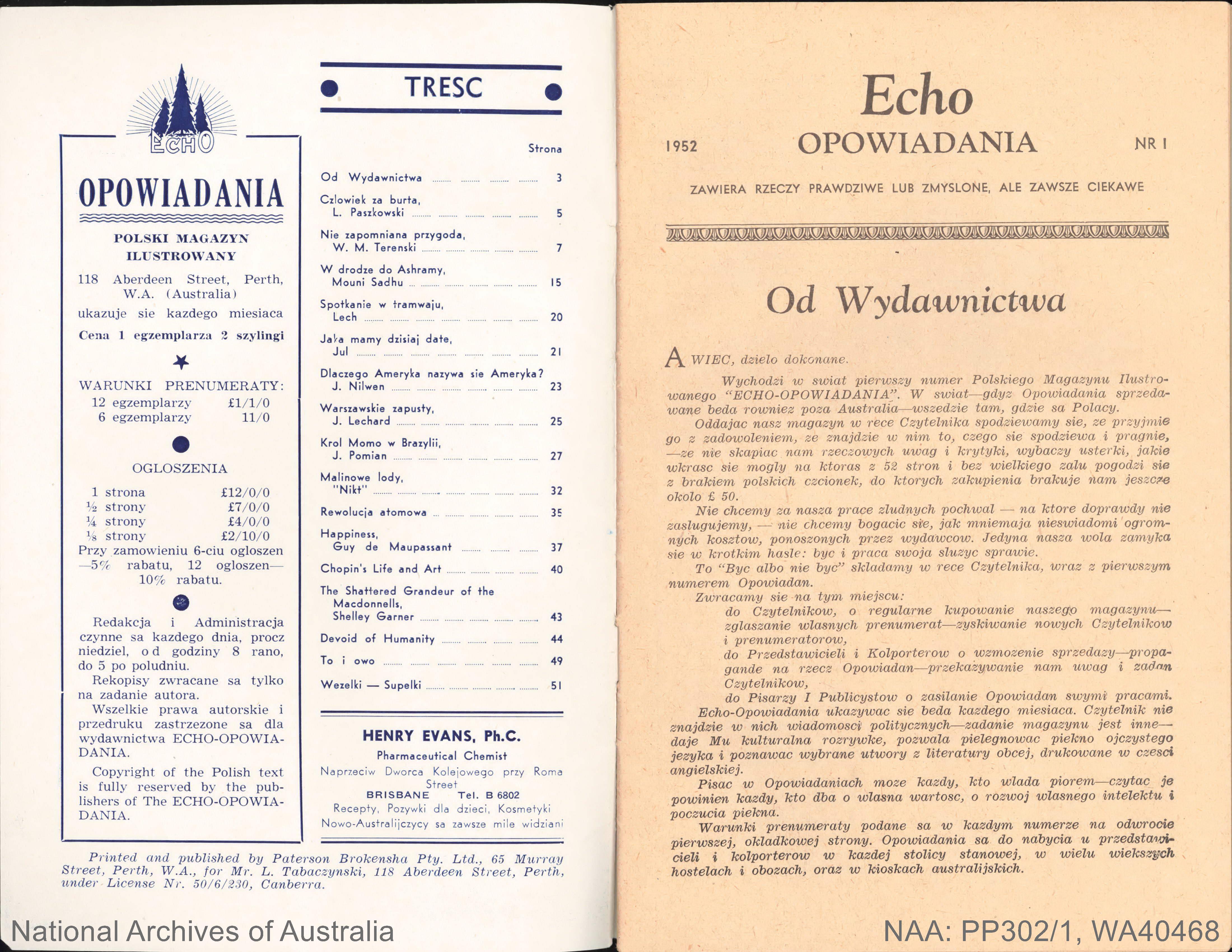Echo Opowiadania: polski magazyn ilustrowany