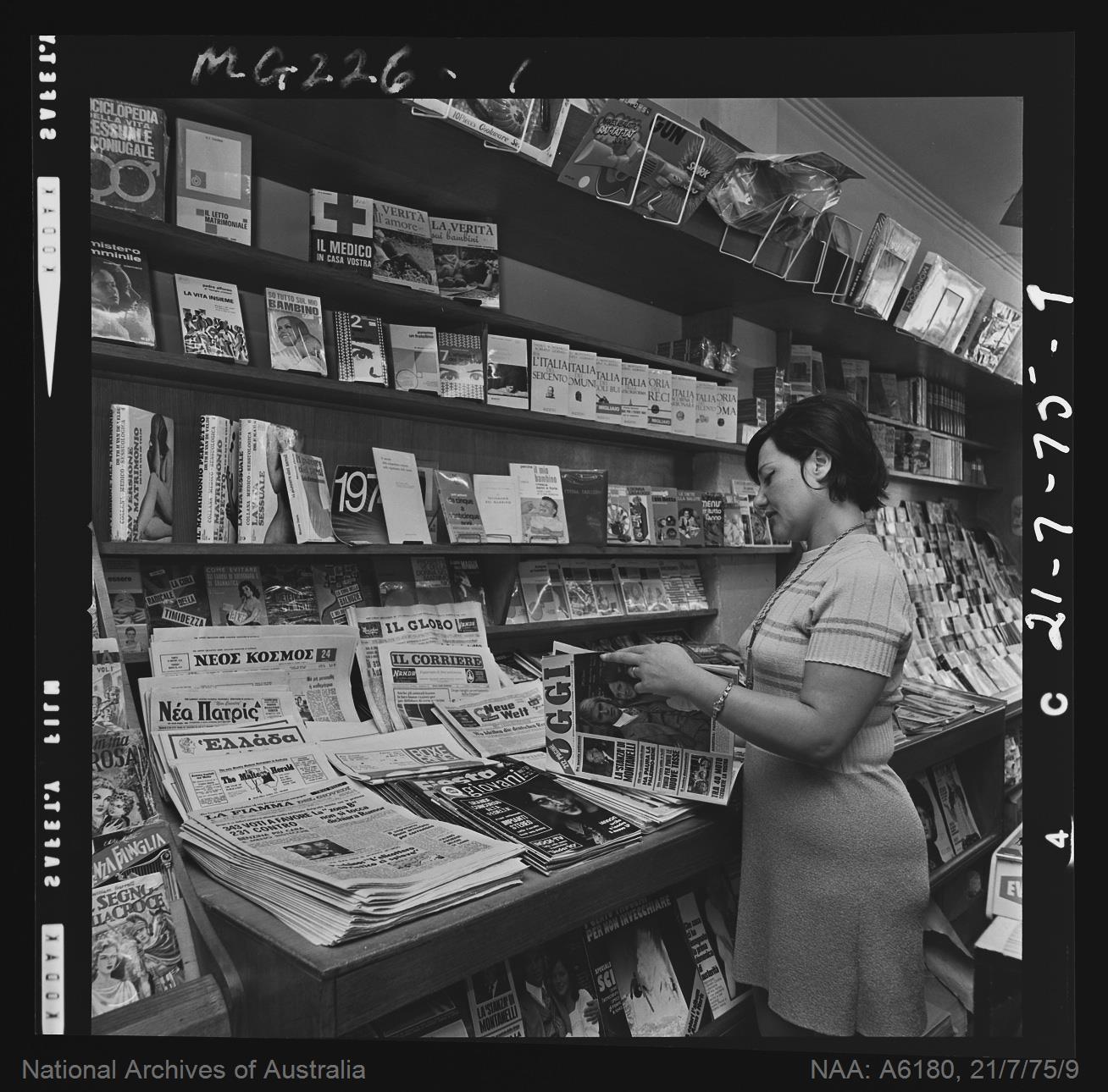 Immigration - Foreign language newspapers in Australia 1