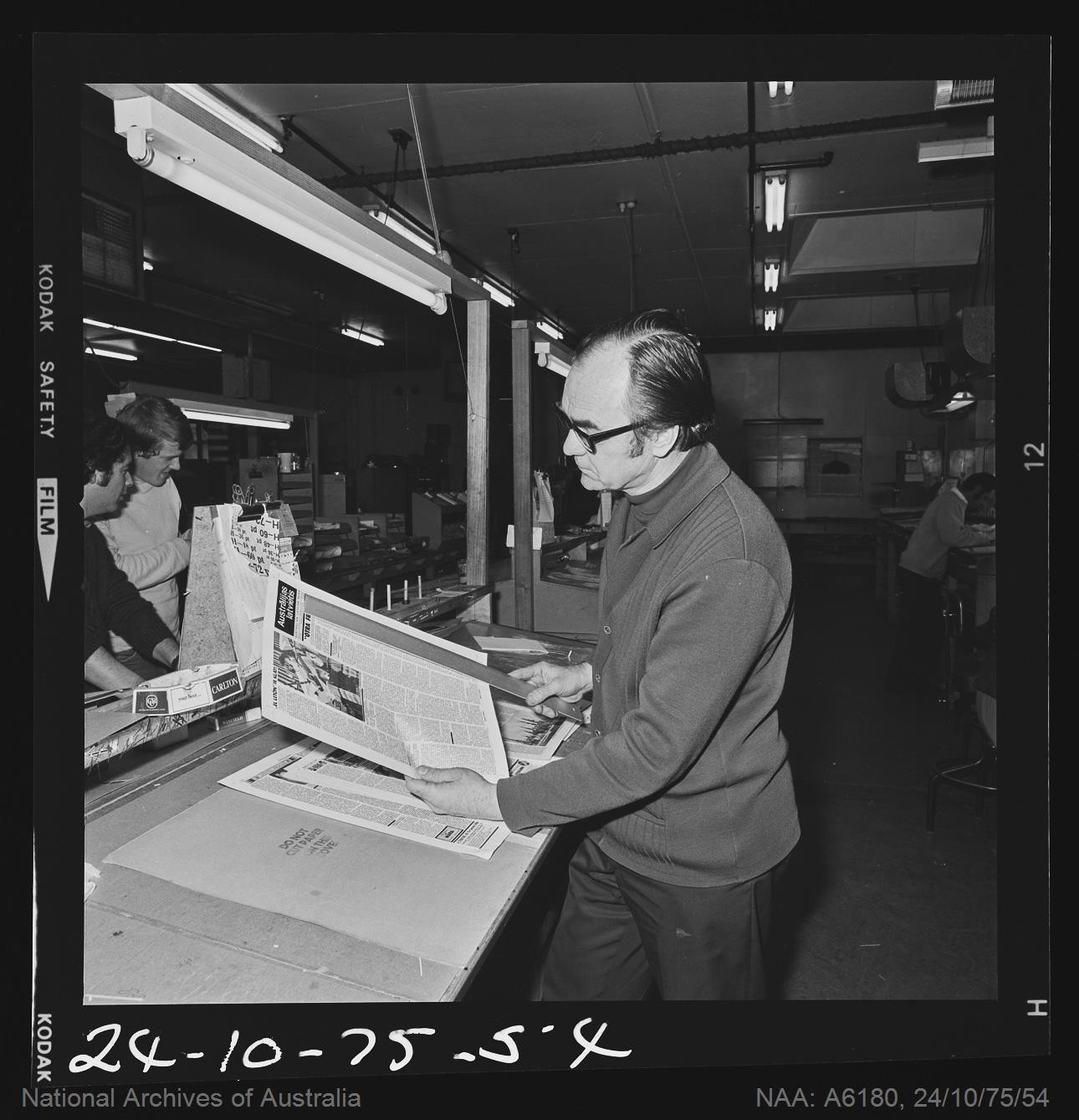 Industry - Printing - Latvian News - Latvian newspaper published in Australia 1