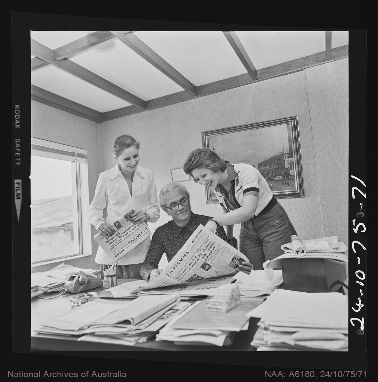 Industry - Printing - La Fiamma, Italian newspaper published in Australia 204430649