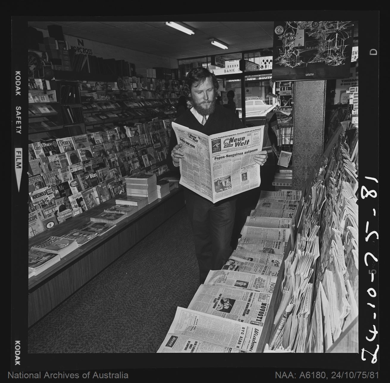 Industry - Printing - Neue Welt, German newspaper published in Australia 2