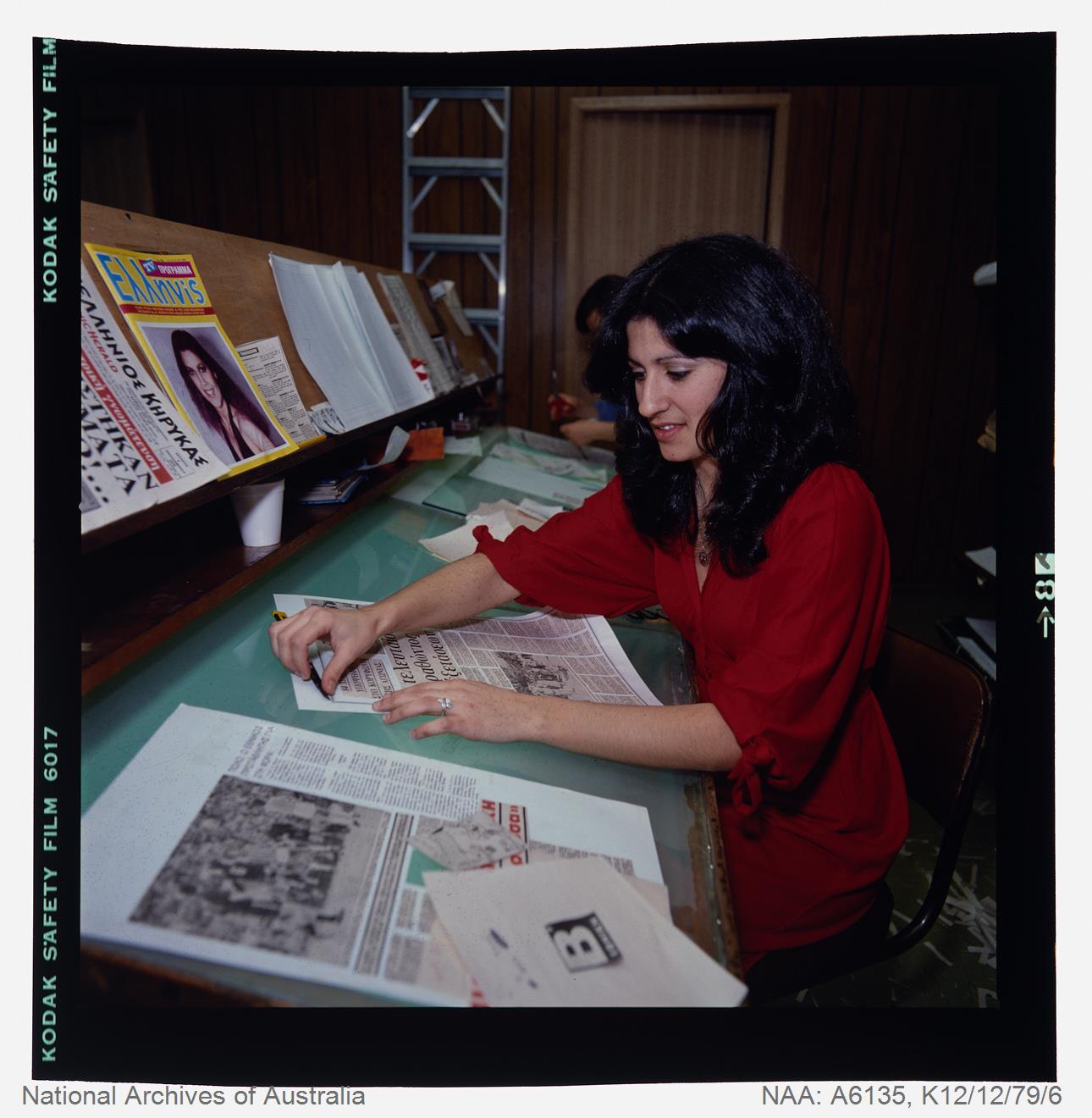 Immigration - Offices of the Hellenic Herald, a Sydney Greek newspaper 1