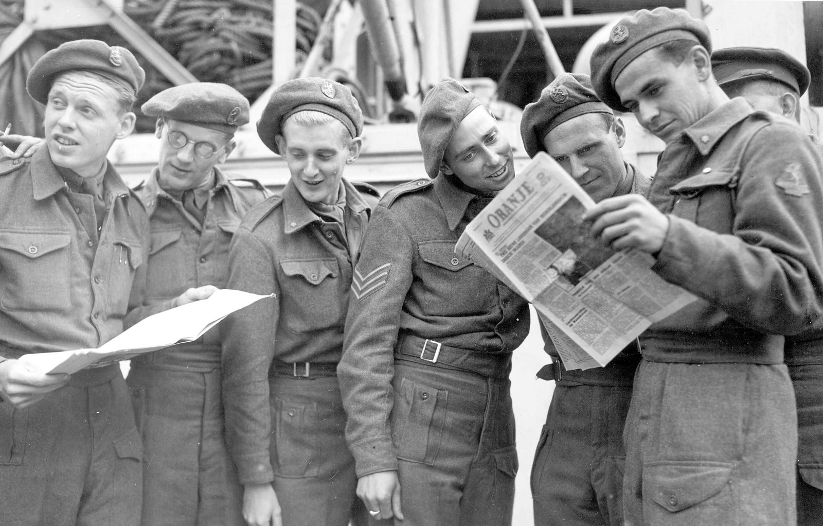 Members of the Royal Netherlands Indies Army, Army Air Force and merchant navy in Australia